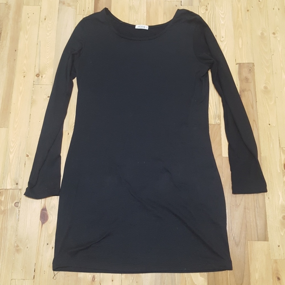 Basic Soft Black Dress